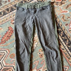 Prana Pants with black and grey stripes